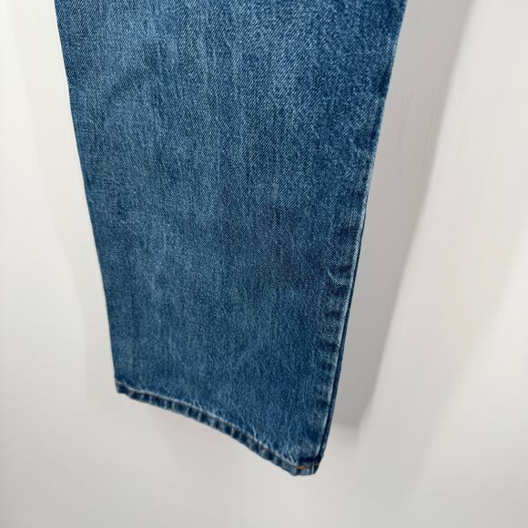 Frame Ilona Hamer High Rise Straight Jeans SZ 30 NWT Luna Wash *Flaws Cotton - Picture 14 of 16